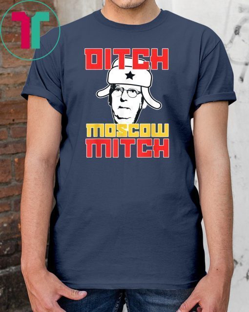 DITCH MOSCOW MITCH Senator McConnell Anti Turtle Face Meme T-Shirts
