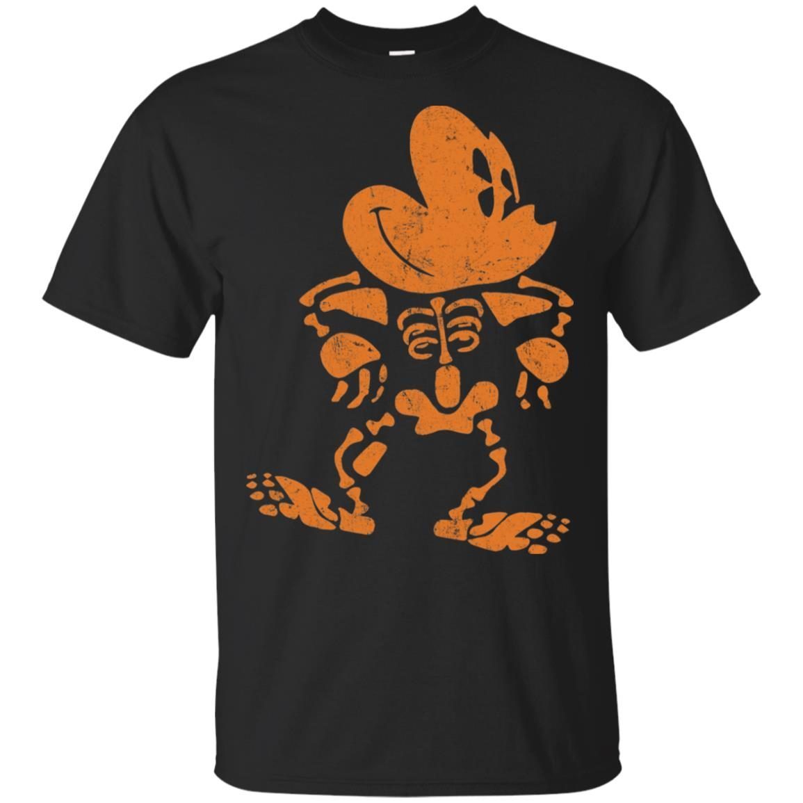 Disney Mickey Mouse Halloween Skeleton T-Shirt ...