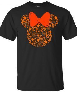 Disney Minnie Mouse Halloween Silhouette Icon T-Shirt