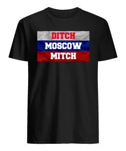 Ditch Moscow Mitch Shirt McConnell Russia Flag Shirt