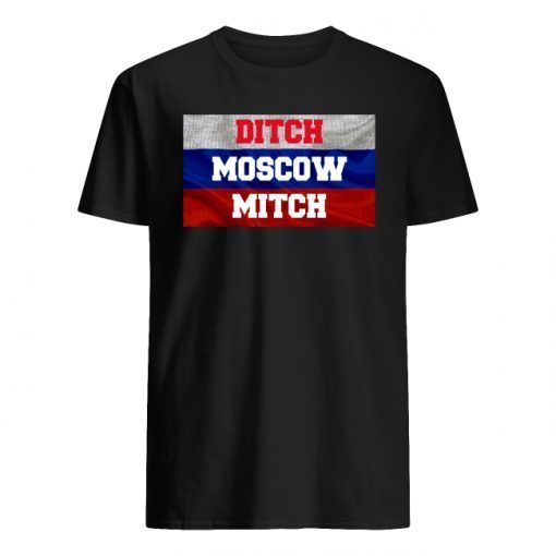 Ditch Moscow Mitch Shirt McConnell Russia Flag Shirt