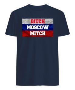 Ditch Moscow Mitch Shirt McConnell Russia Flag Shirts