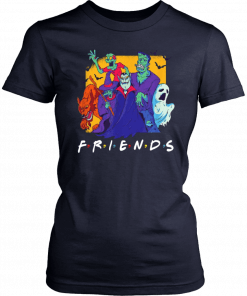 Dracula Werewolf Frankenstein Monster Bash Halloween Friends 2019 T-Shirt