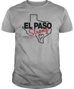 El paso Shooting Strong Shirts