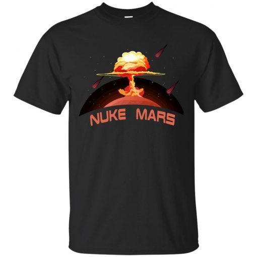 born on earth die on mars t shirt