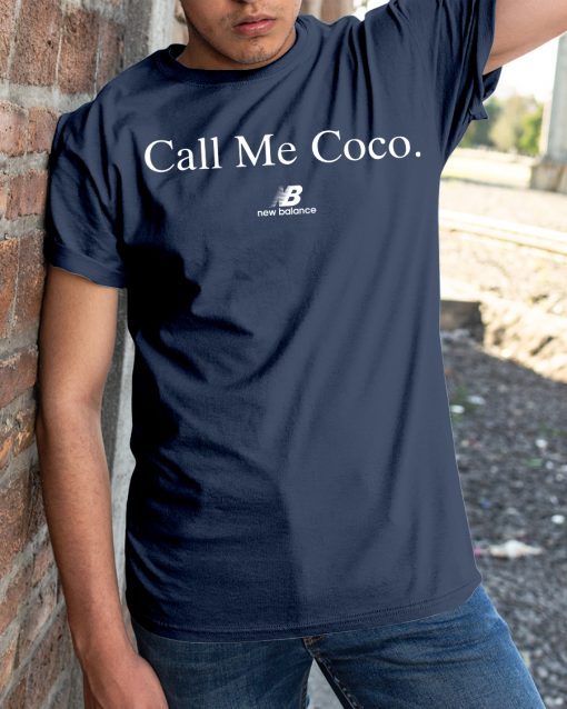 Call Me Coco New Balance Funny T-Shirt