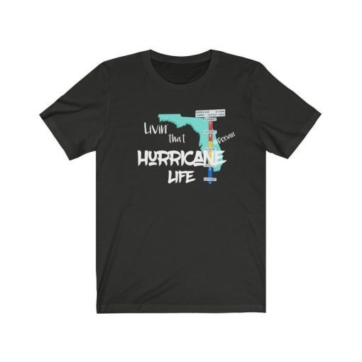 Florida hurricane t shirt. Hurricane Dorian Tee Shirt