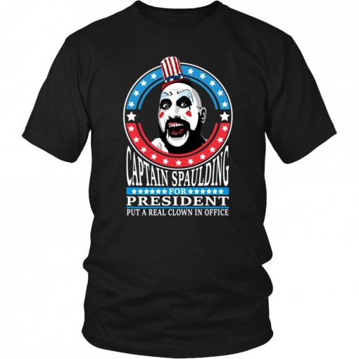 Captain Spaulding For President Unisex T-Shirt