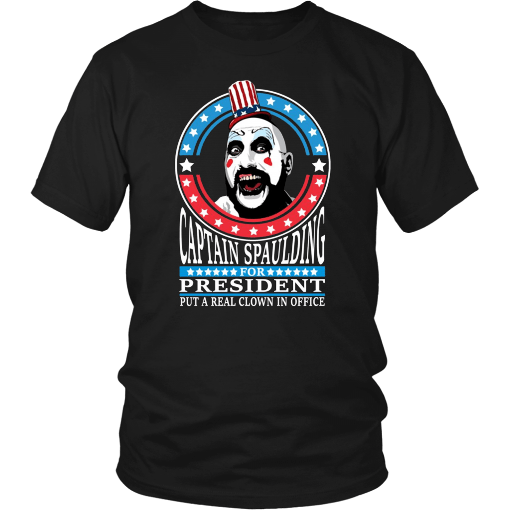 Captain Spaulding For President Unisex T-Shirt - ShirtElephant Office