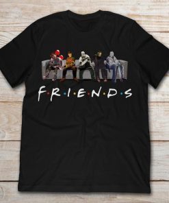 Horror Movie Characters Friends TV Show T-Shirt