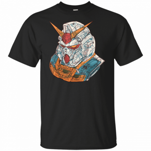 Graphic Cute RX 78 2 Gundams T shirt