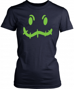 Green Boogie Man Scary Face T-Shirt