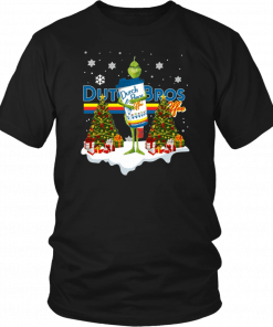 Grinch Hug Dutch Bros Coffee Christmas Unisex T-Shirt