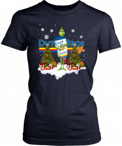 Grinch Hug Dutch Bros Coffee Christmas Unisex T-Shirt