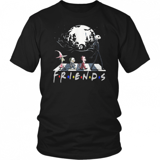 Halloween the nightmare walking abbey road friends tv show Shirts