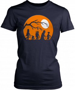 Halloween Trick or Treat Star Wars moon Gift T-Shirt