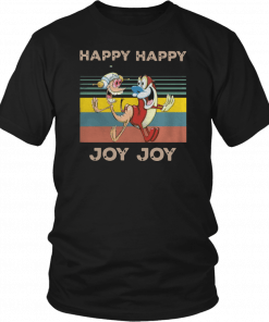 Happy Happy Joy Joy Mighty Fine Ren and Stimpy vintage T-Shirt