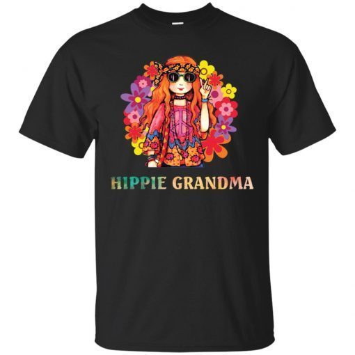 Hippie Girl Hippie Grandma Shirt