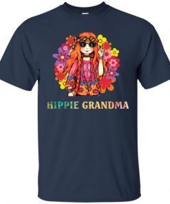 Hippie Girl Hippie Grandma Shirts