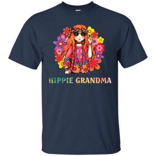 Hippie Girl Hippie Grandma Shirts