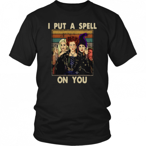 Hocus Pocus I Put A Spell On You Sunset T-Shirt