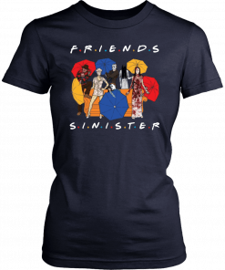 Horror Friends Sinister Friends TV Show Horror Movie Hocus Pocus Halloween Not So Scary T-Shirt