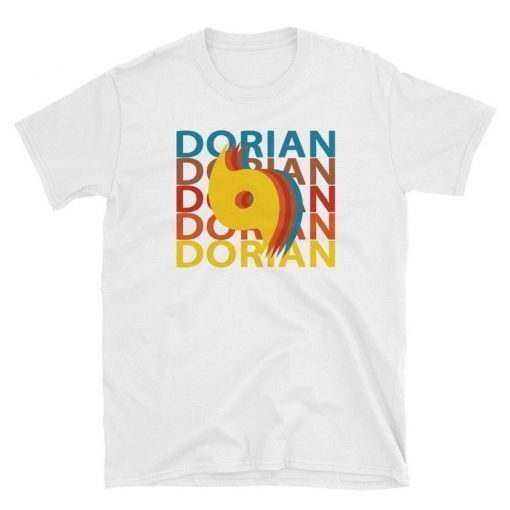 Hurricane Dorian Short Sleeve Unisex T Shirt Florida 2019 Vintage Repeat