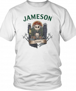 Jack Skellington Jameson Whiskey Tee Shirt