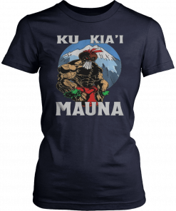 Ku Kiai Mauna Hawaii Warrior Protest Rally Unisex T-Shirt