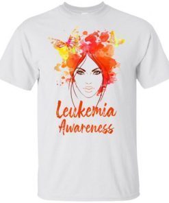 Leukemia Awareness Butterflies T-Shirt