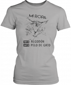 Mi Ropa 20 Algodon 80 Pelo De Gato T-Shirt