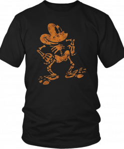 Mickey Mouse skull bone Unisex T-shirt