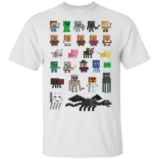 Minecraft Sprites Unisex T-Shirt