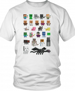 Minecraft Sprites Unisex T-Shirt