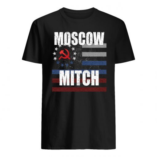 Moscow Mitch Hammer Sickle Besty Ross Flag Shirt