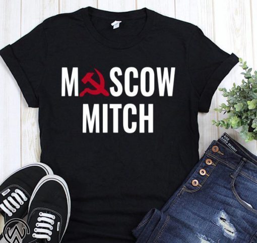 Moscow mitch traitor shirt and men’s tank top, gildan hoodie shirt