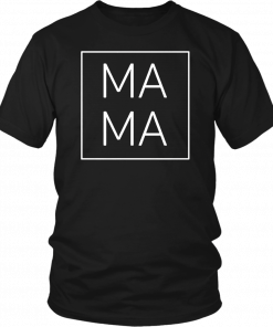 Mother's Day Mama Square T-Shirt