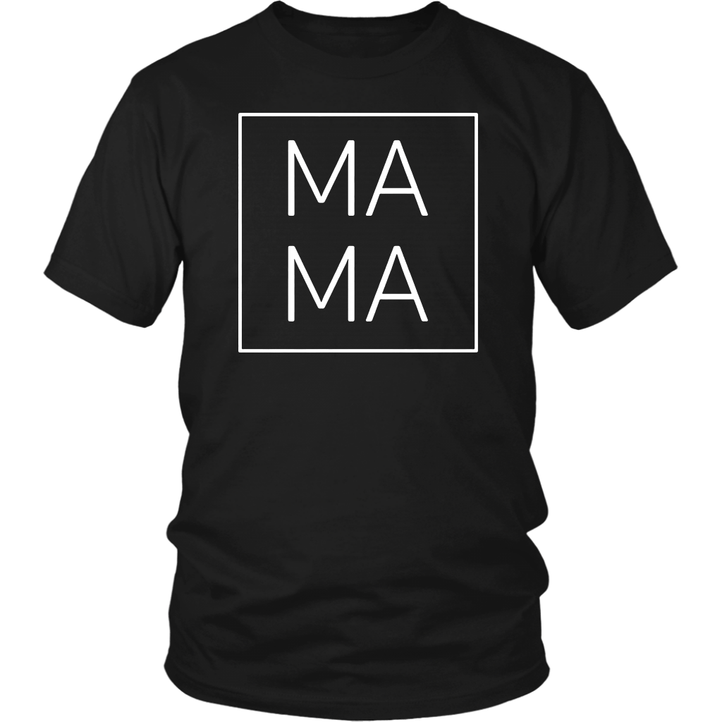 Mother's Day Mama Square T-Shirt