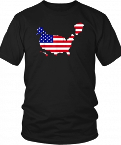 NRCC Greenland USA 51st State President Trump American Flag T-Shirt