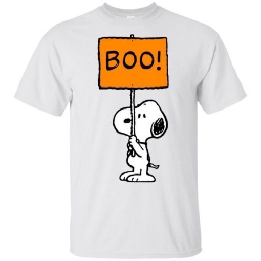 Peanuts Halloween Snoopy Boo T-Shirt