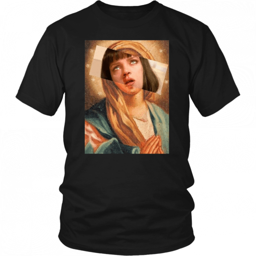 Pulp Fiction Virgin Mary Mia Wallace T-Shirt