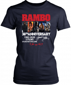 Rambo 38th Anniversary T-Shirt