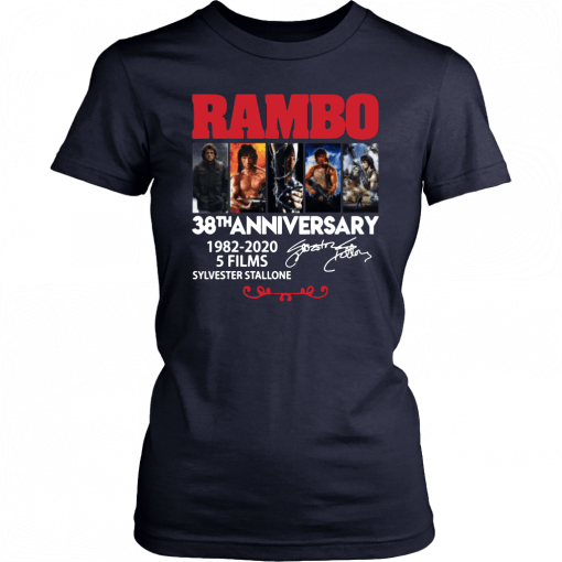 Rambo 38th Anniversary T-Shirt