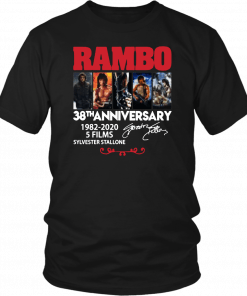 Rambo 38th Anniversary T-Shirt