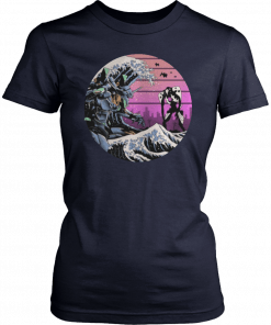 Retro wave eva shirt womens Classic T-Shirt