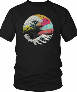 Retro wave kaiju shirt mens Classic Shirt