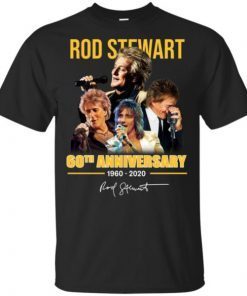 Rod Stewart 50th Anniversary 1969 2019 T-Shirt