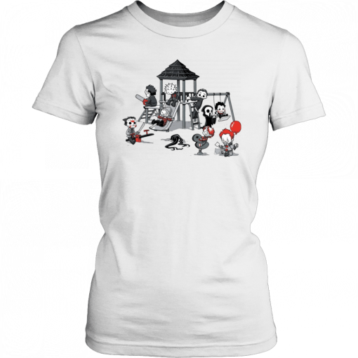 Scary Playground Puppet Doll Horror Unisex T-Shirt