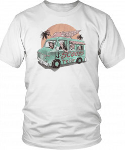 Scoops troop ice cream truck shirt mens T-Shirt