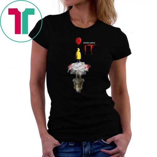 Stephen kings IT georgie denbrough reflection pennywise shirt